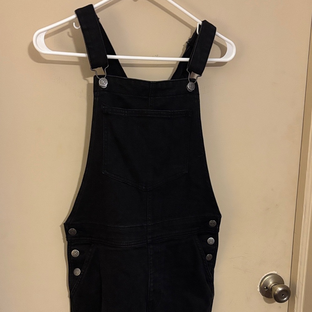 Black Old Navy Denim Overalls